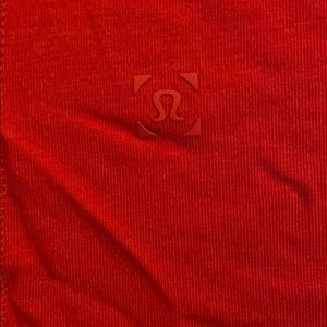 Red lululemon size medium shirt